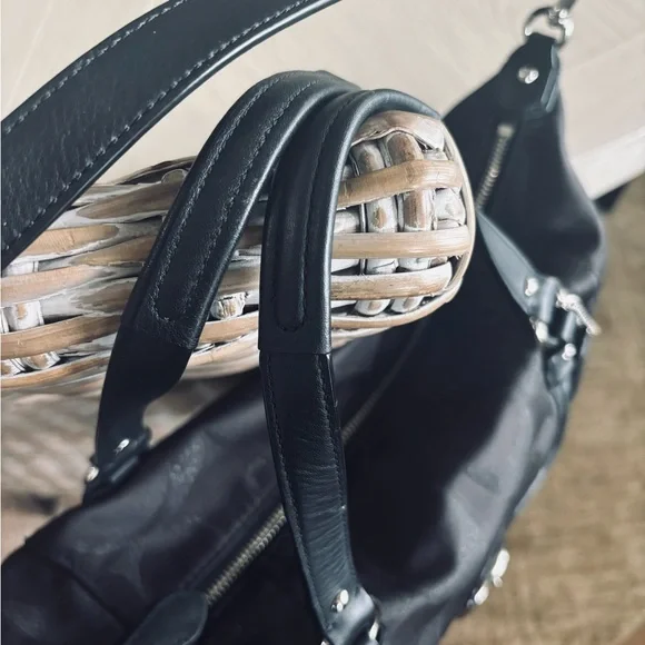Coach Black Satchel Bag - Picture 4 of 16